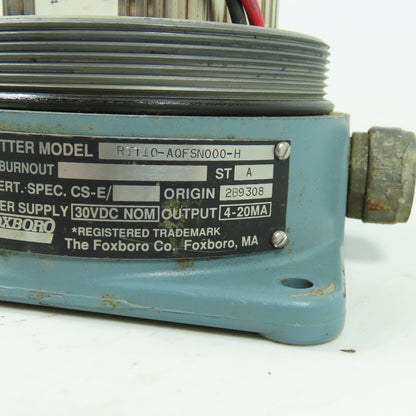 Foxboro RTT10-AQFSN000-H I/A Series RTD Thermocouple Temperature Transmitter