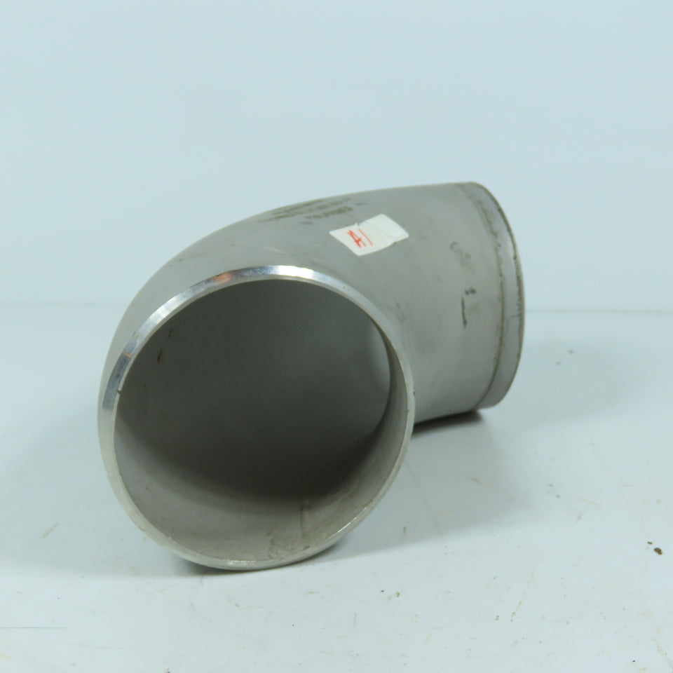 EP 3" Sch 10S 90 Degree Elbow 316/316L Stainless Steel Butt Weld