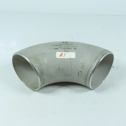 EP 3" Sch 10S 90 Degree Elbow 316/316L Stainless Steel Butt Weld