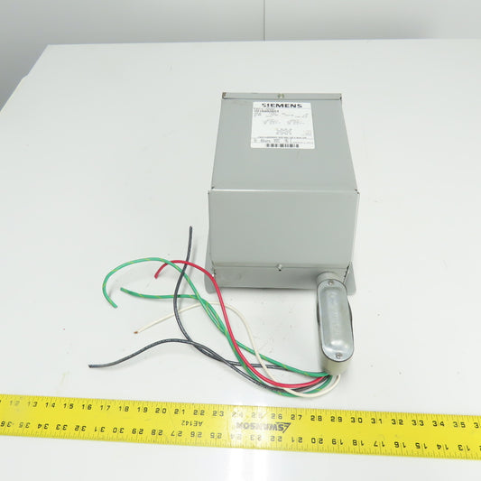 Siemens 1D1N002QST 2KVA Transformer 240/480V Pri 120/240V Sec 1PH