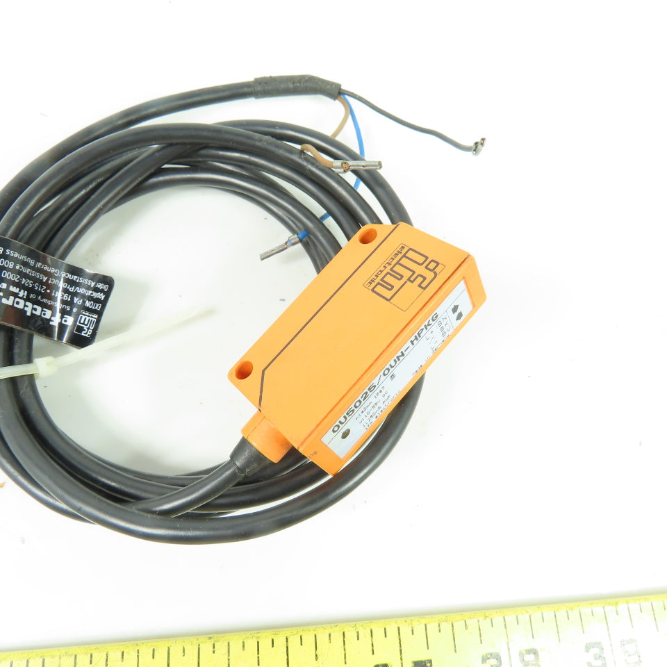 IFM OU5025/OUN-HPKG Photoelectric Diffuse Reflection Sensor 10-55VDC 40mm