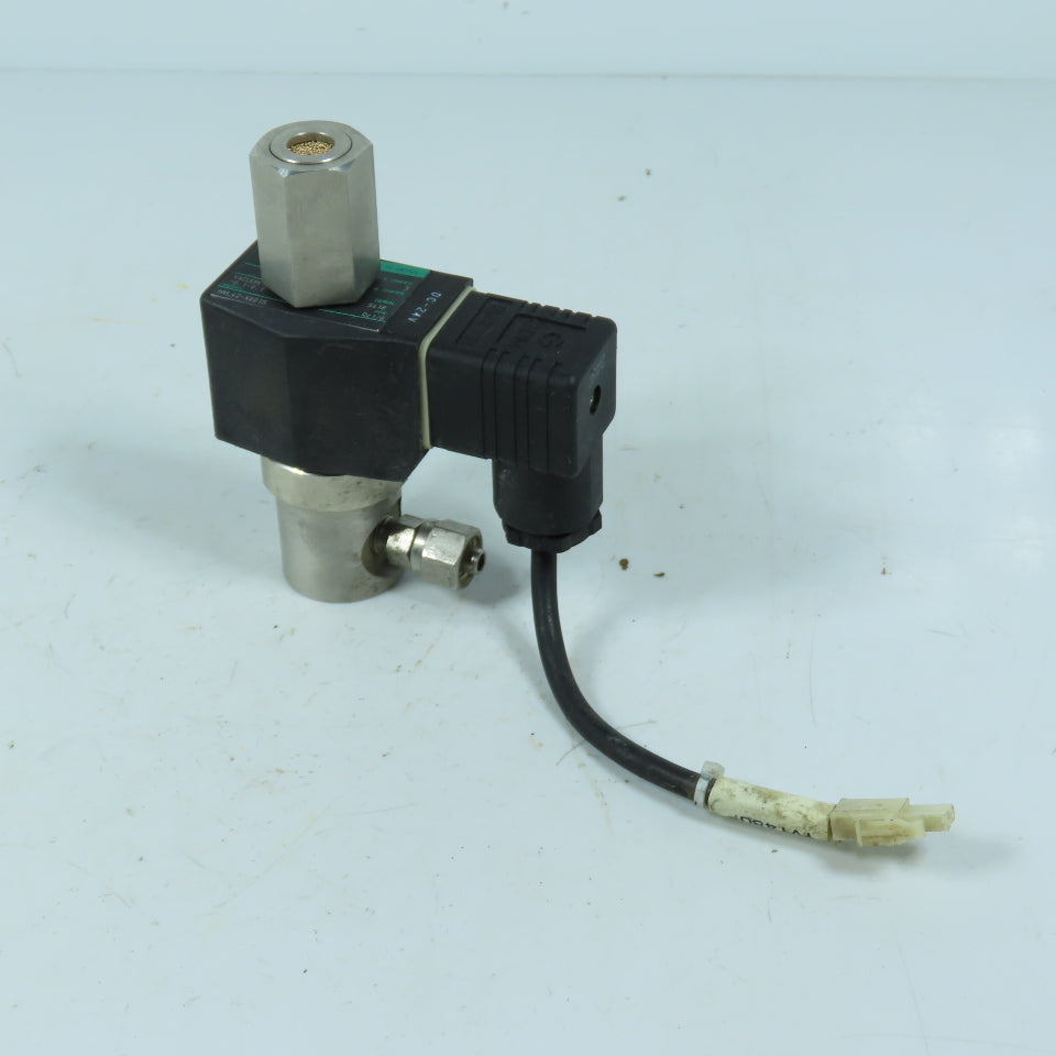 CKD HVL42-X0015 High Vacuum Solenoid Valve 24VDC Rc1/8 Orifice 3mm