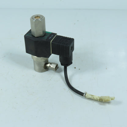 CKD HVL42-X0015 High Vacuum Solenoid Valve 24VDC Rc1/8 Orifice 3mm