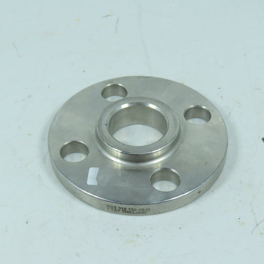 TAY 1" 150# Slip-On Pipe Flange 316 Stainless Steel Raised Face