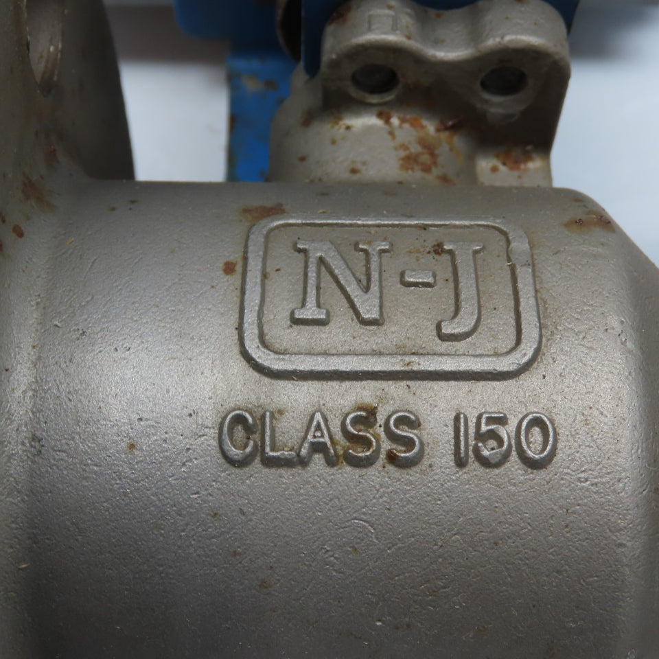 N-J / Jamesbury 2-5150 2" 150# CF8M Ball Valve w/ Jamesbury VPVL200 Actuator