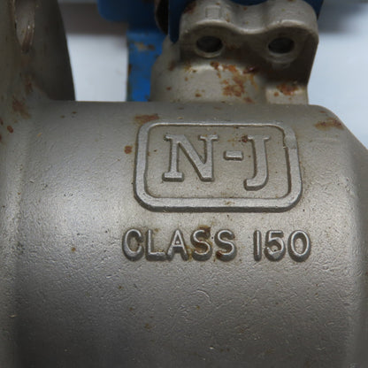 N-J / Jamesbury 2-5150 2" 150# CF8M Ball Valve w/ Jamesbury VPVL200 Actuator
