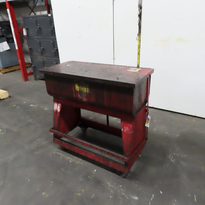 Justrite 27220 22 Gallon Flammable Liquid Safety Rinse Tank Foot Pedal Operated