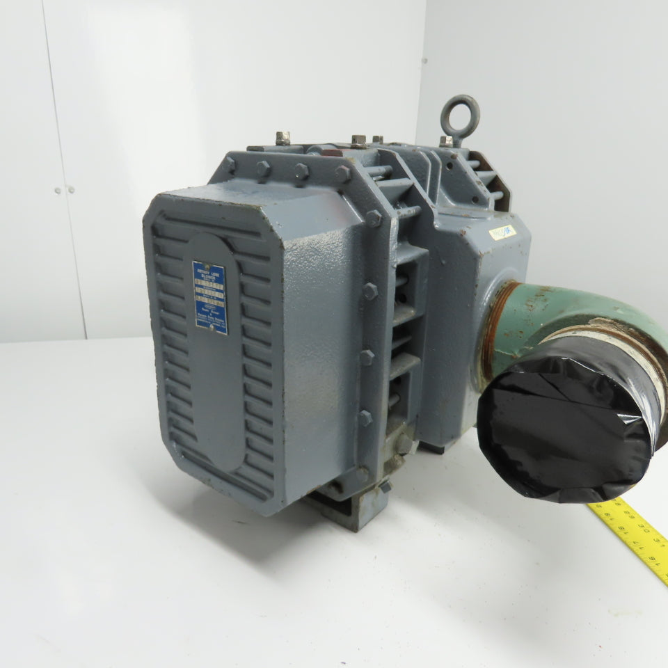 Dresser Roots 406 RCS JV Rotary Lobe Blower 3820 RPM Max 4" NPT 1-1/2" Shaft