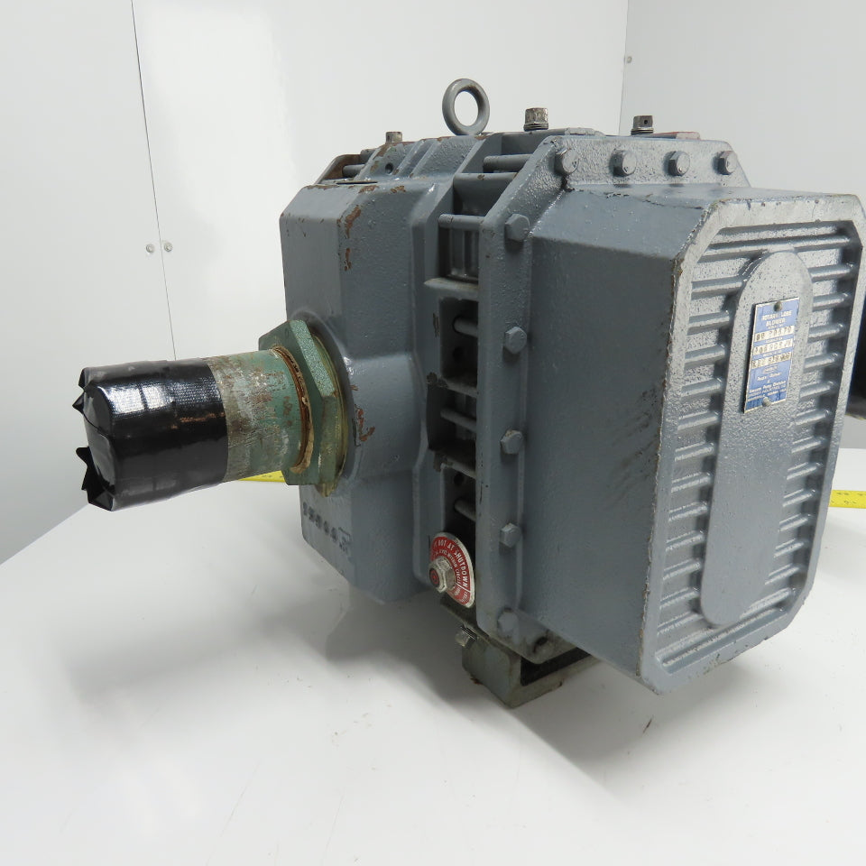 Dresser Roots 406 RCS JV Rotary Lobe Blower 3820 RPM Max 4" NPT 1-1/2" Shaft