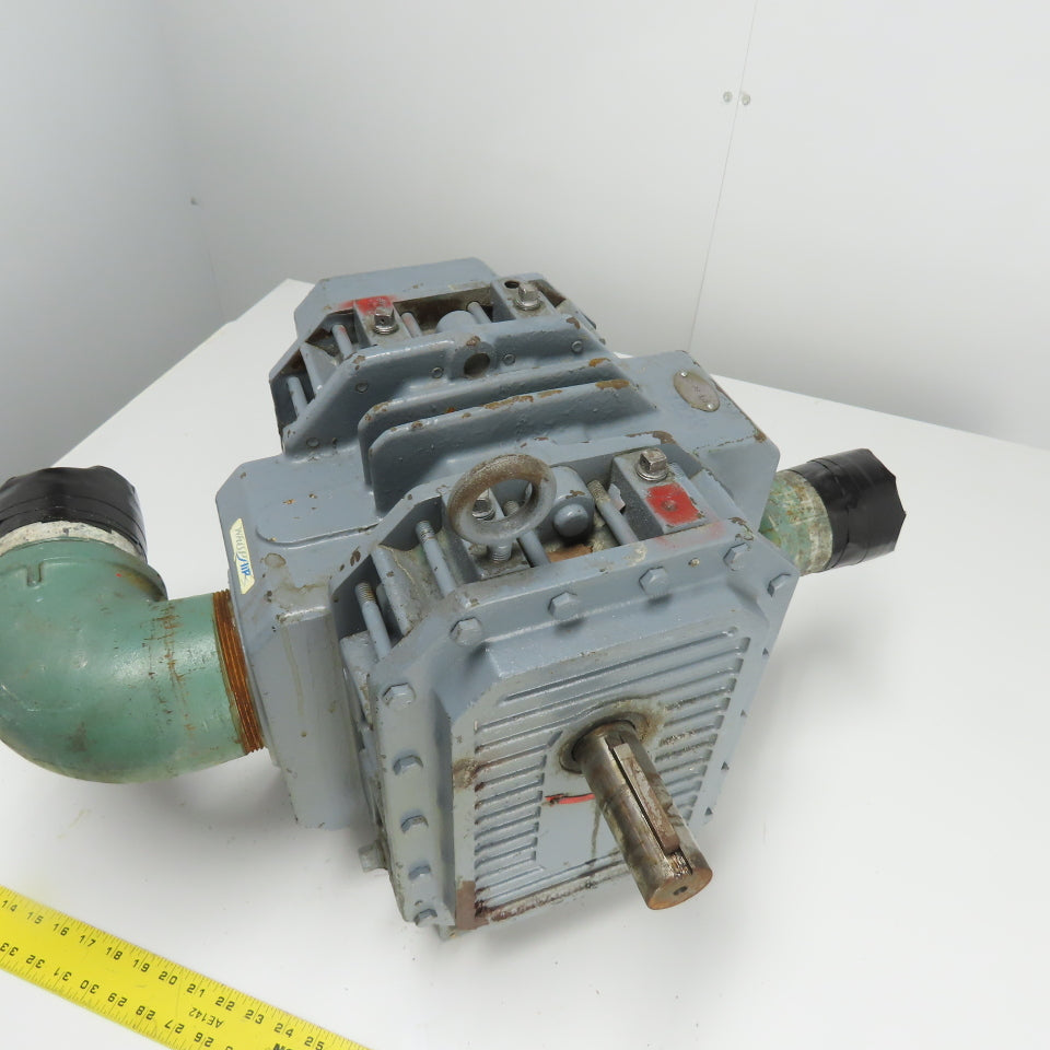 Dresser Roots 406 RCS JV Rotary Lobe Blower 3820 RPM Max 4" NPT 1-1/2" Shaft