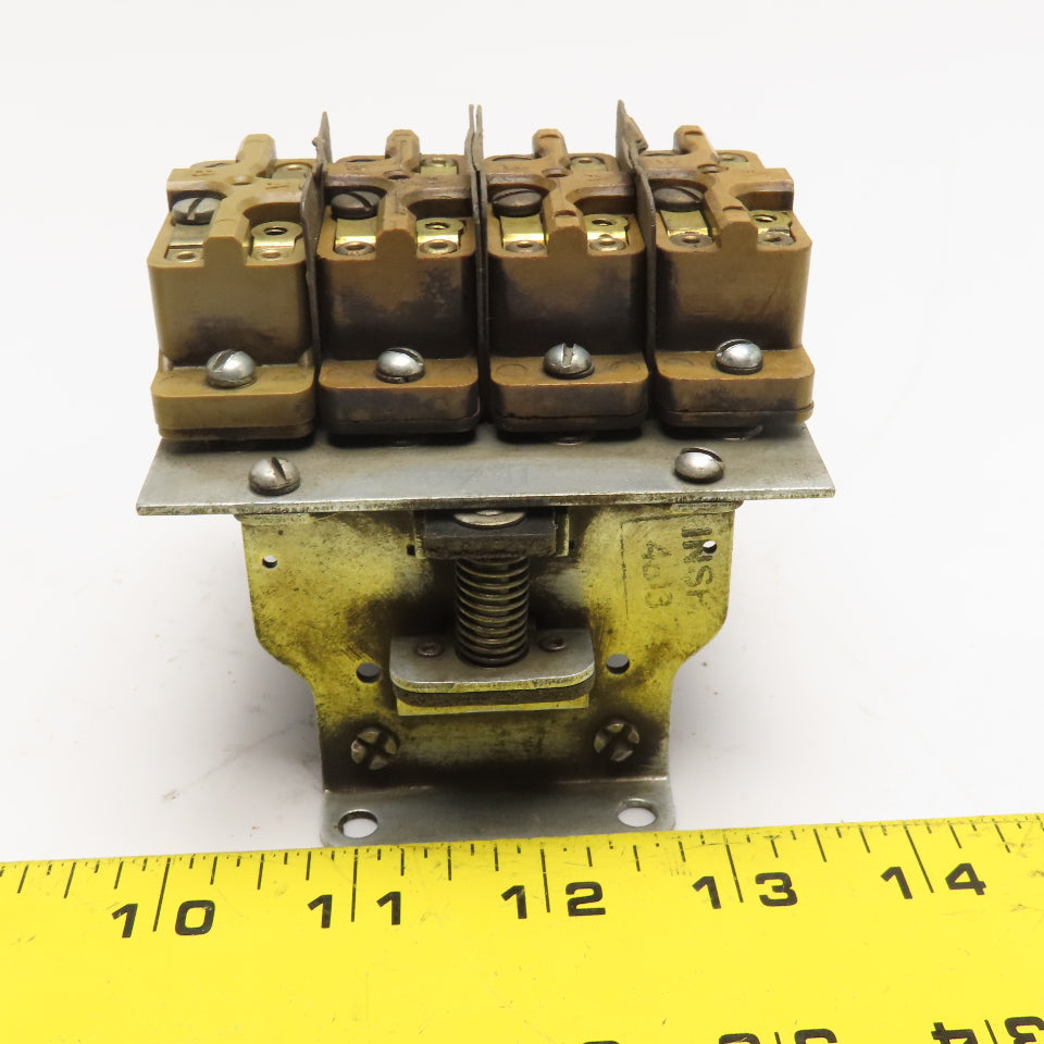 Square D 8501 P04 Contactor Relay 208/220V Coil