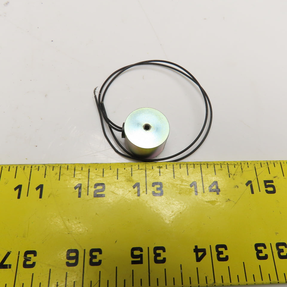 Kuhnke HT-D20-F 24VDC Solenoid Holding Electromagnet 20mm OD x 15mm 100%ED