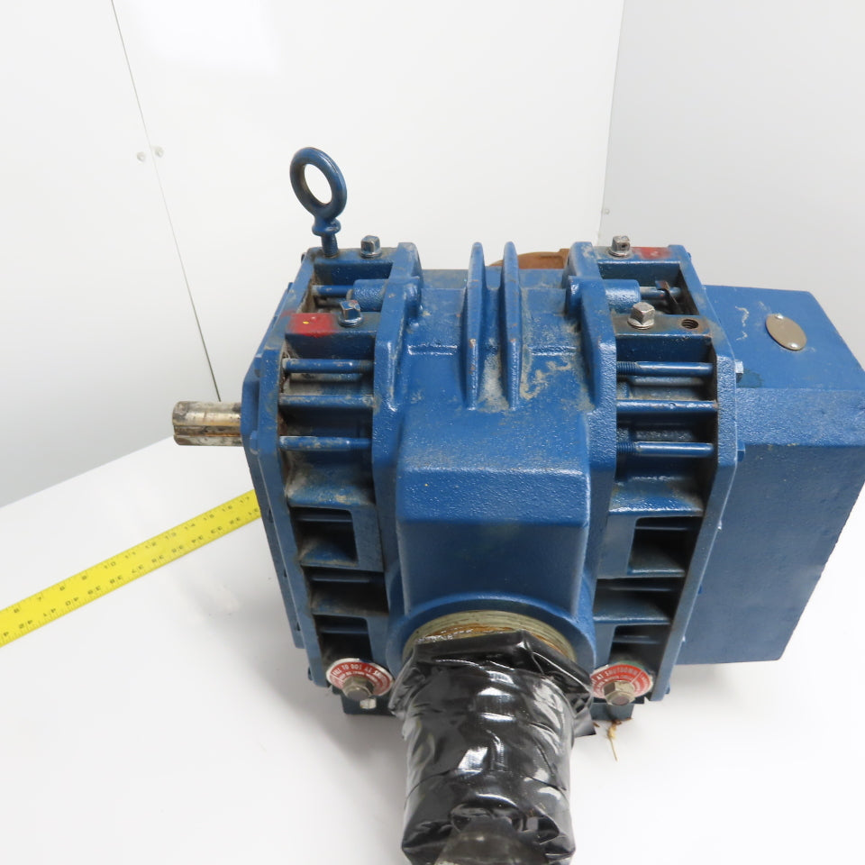 Dresser Roots 406 RCS JV Rotary Lobe Blower 3820 RPM Max 4" NPT 1-1/2" Shaft
