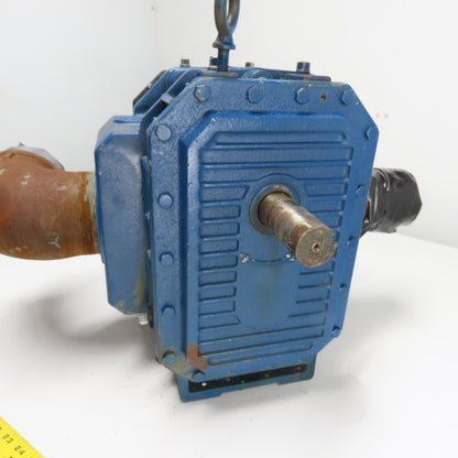 Dresser Roots 406 RCS JV Rotary Lobe Blower 3820 RPM Max 4" NPT 1-1/2" Shaft