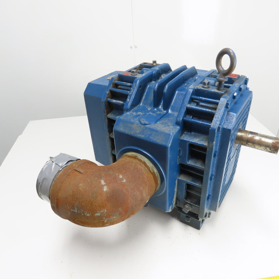 Dresser Roots 406 RCS JV Rotary Lobe Blower 3820 RPM Max 4" NPT 1-1/2" Shaft