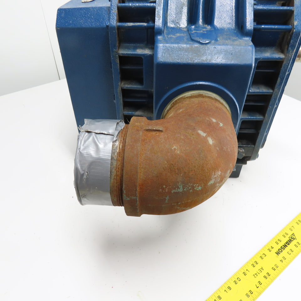 Dresser Roots 406 RCS JV Rotary Lobe Blower 3820 RPM Max 4" NPT 1-1/2" Shaft