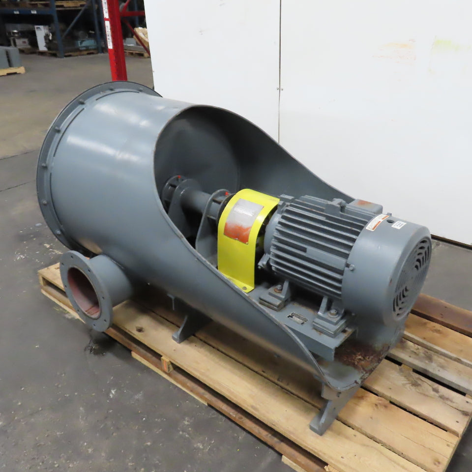 Spencer Turbine 1510-HSPEC 10HP Centrifugal Blower 1000 CFM 460V 3Ph 8.5" Tested