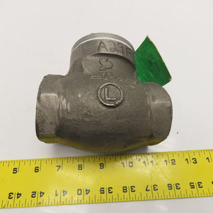 Ladish V-5260-0607-15A 1-1/2" NPT Swing Check Valve CF8M