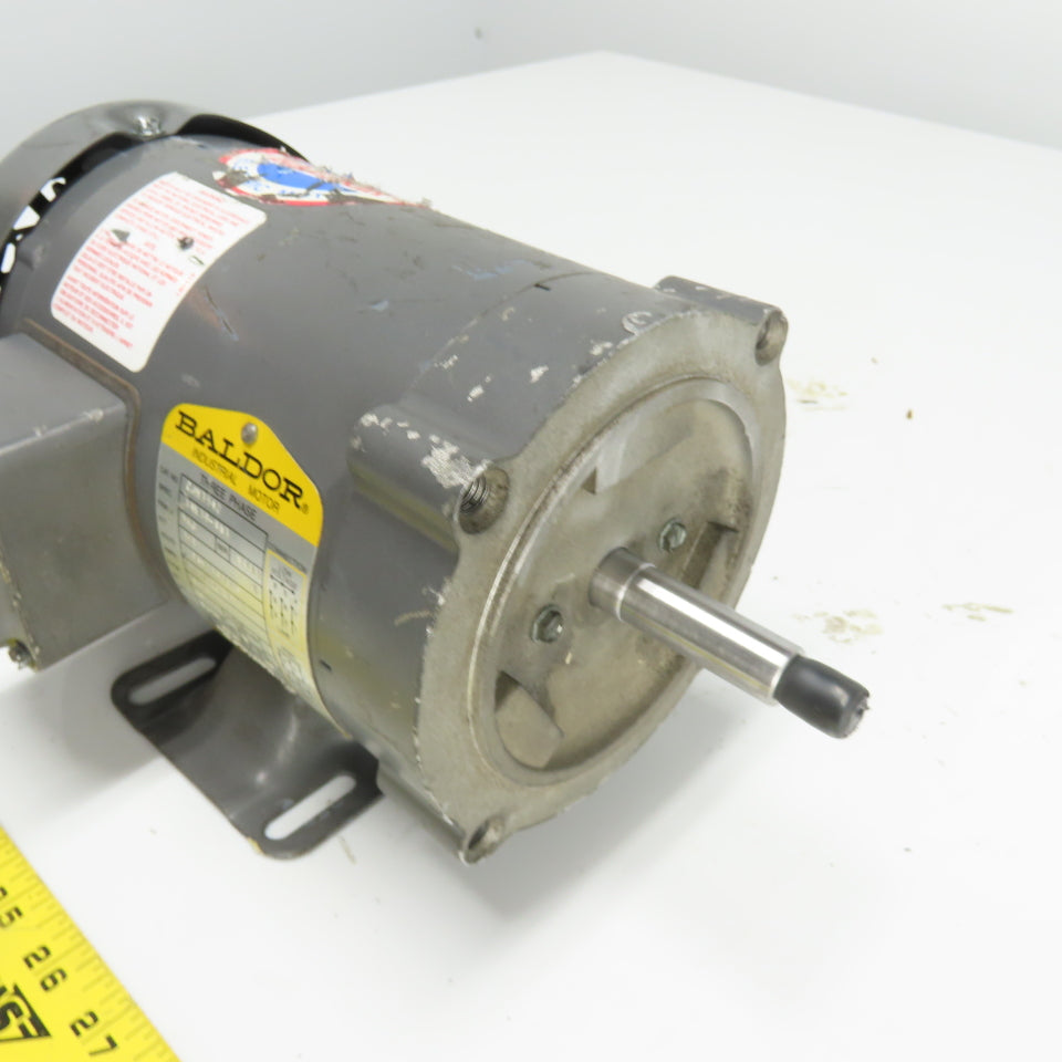 Baldor CJM3542 3/4HP AC Electric Motor 230/460V 3Ph 56J Frame 1725RPM Tested