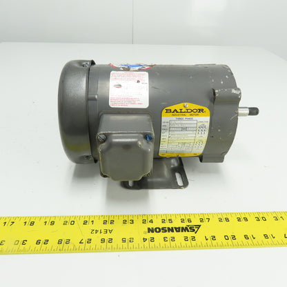 Baldor CJM3542 3/4HP AC Electric Motor 230/460V 3Ph 56J Frame 1725RPM Tested