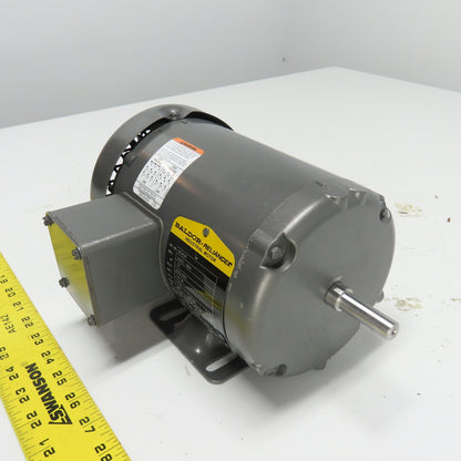 Baldor M3458 .33HP AC Electric Motor 230/460V 3Ph 48 Frame 1725RPM
