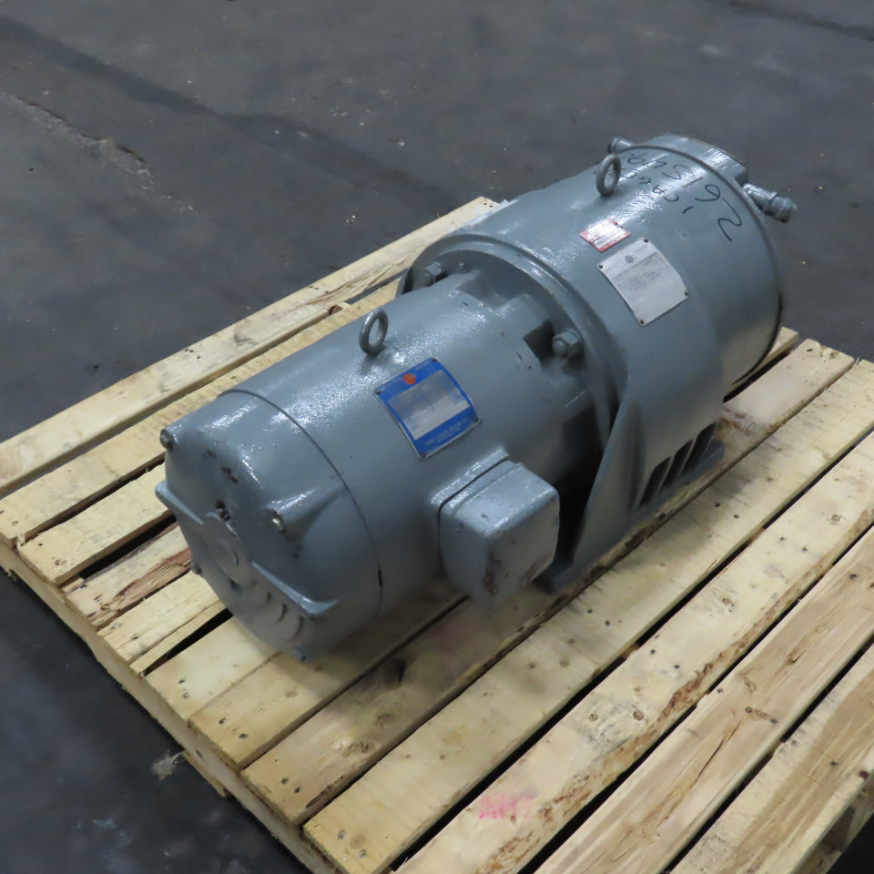 Louis Allis ACM9063 10HP Ajusto-Spede Eddy Current Drive Motor 1760RPM 3PH 256UD