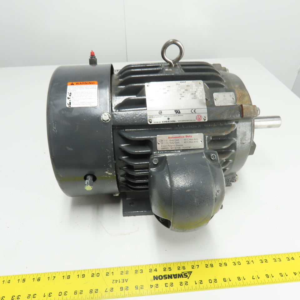 Emerson A5S2C 5HP AC Electric Motor 460V 3Ph 1765RPM 215 Frame Tested