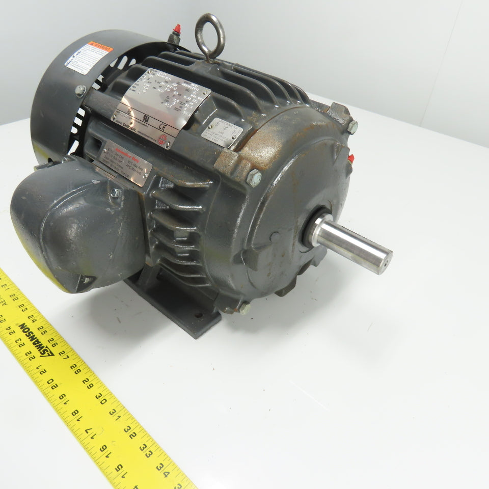 Emerson A5S2C 5HP AC Electric Motor 460V 3Ph 1765RPM 215 Frame Tested