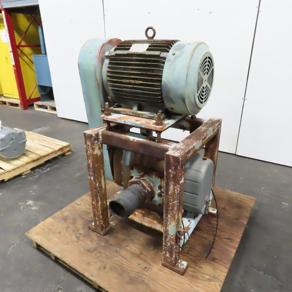 Tuthill 5509-17T3 30HP Positive Displacement Pump Package 230/460V 3PH Tested