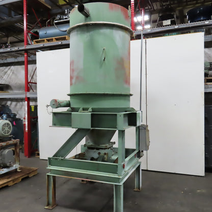 Flex-Kleen 36AVR14-III 36" Vacuum Filter Receiver Conveying Bin W/Airlock 3PH