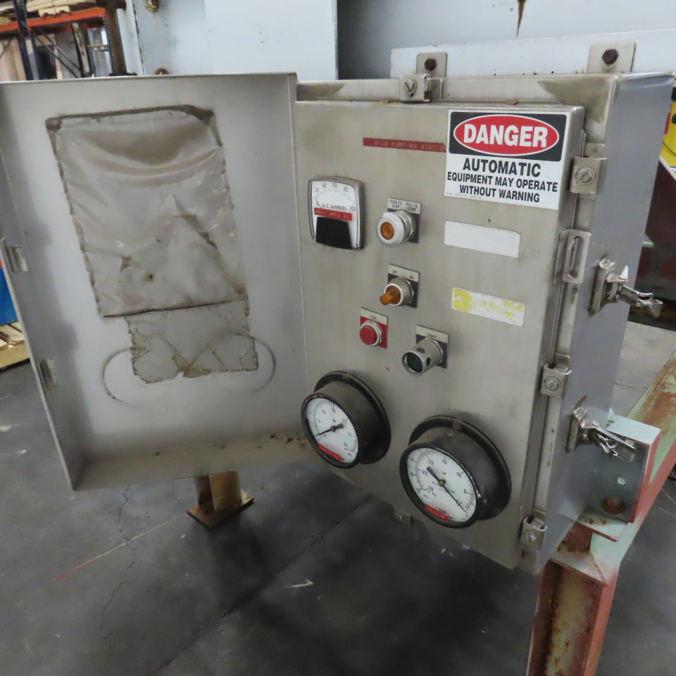 Flex-Kleen 36AVR14-III 36" Vacuum Filter Receiver Conveying Bin W/Airlock 3PH