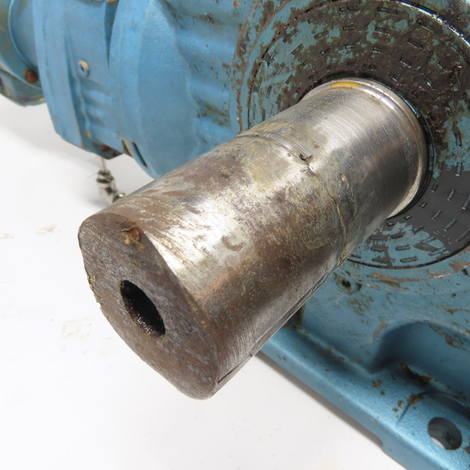 Sew S87R57LP143/56 1332 Ratio Dual Shaft Gear Motor 1.3RPM 230/460V 22,100 Torq