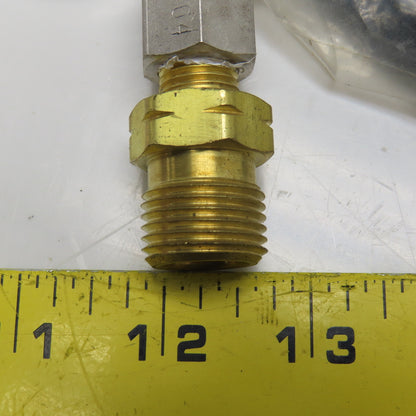 Western 350NX350B-36 LP Gas Hose Bib x 3/8" NPT Left Hand Thread 36" OAL