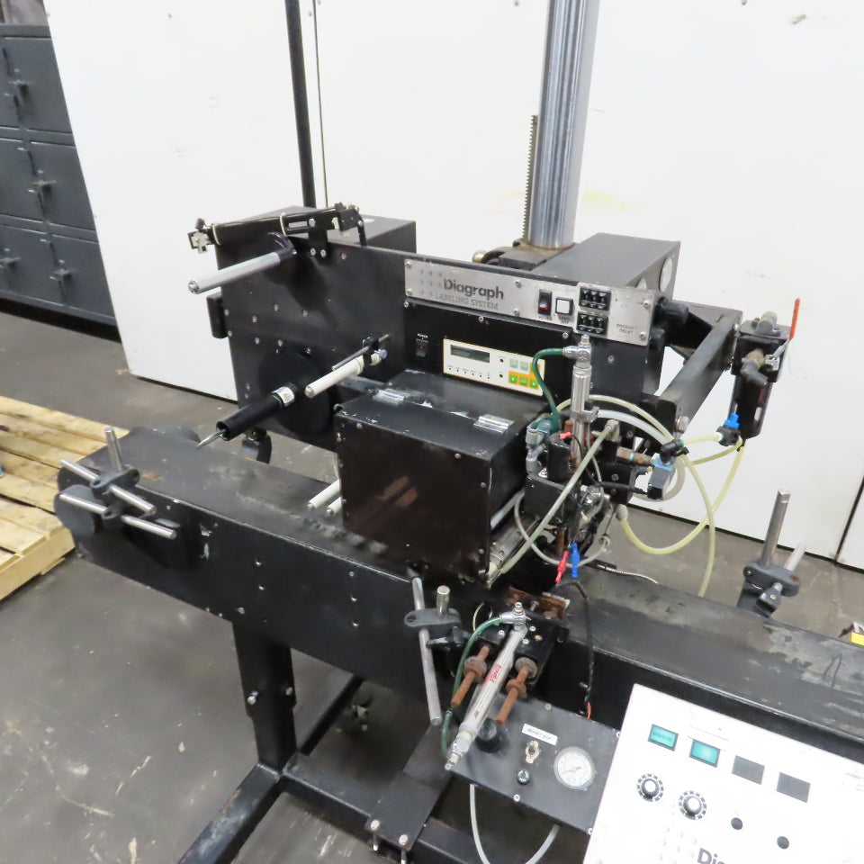 Diagraph PA-150-T Labeling System PA-150-T w/ Sato M-8400S Printer Parts/Repair