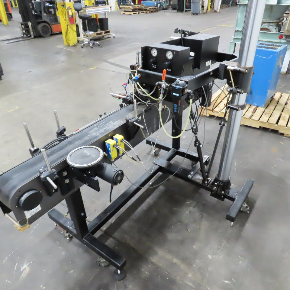 Diagraph PA-150-T Labeling System PA-150-T w/ Sato M-8400S Printer Parts/Repair