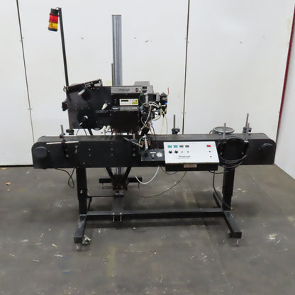 Diagraph PA-150-T Labeling System PA-150-T w/ Sato M-8400S Printer Parts/Repair