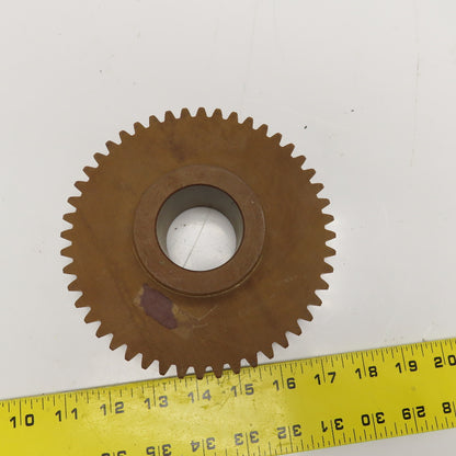 6-1/4" OD x 1-3/4" Smooth Bore Phenolic Idler Spur Gear 48 Tooth