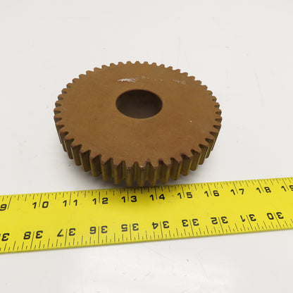 6-1/4" OD x 1-3/4" Smooth Bore Phenolic Idler Spur Gear 48 Tooth
