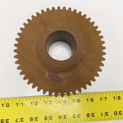 6-1/4" OD x 1-3/4" Smooth Bore Phenolic Idler Spur Gear 48 Tooth