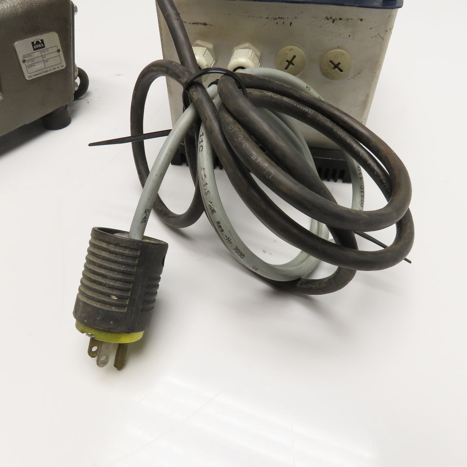 Eriez 6C UN-115-2A-HW 12" x 1-1/2" Vibratory Feeder W/ Controller 115V