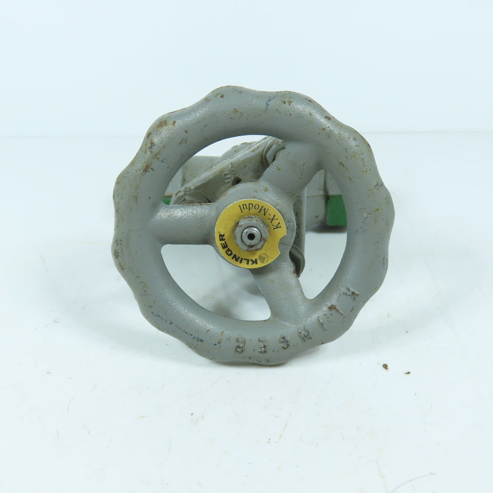Klinger KX-Modul Piston Valve DN25 1" Threaded PN16