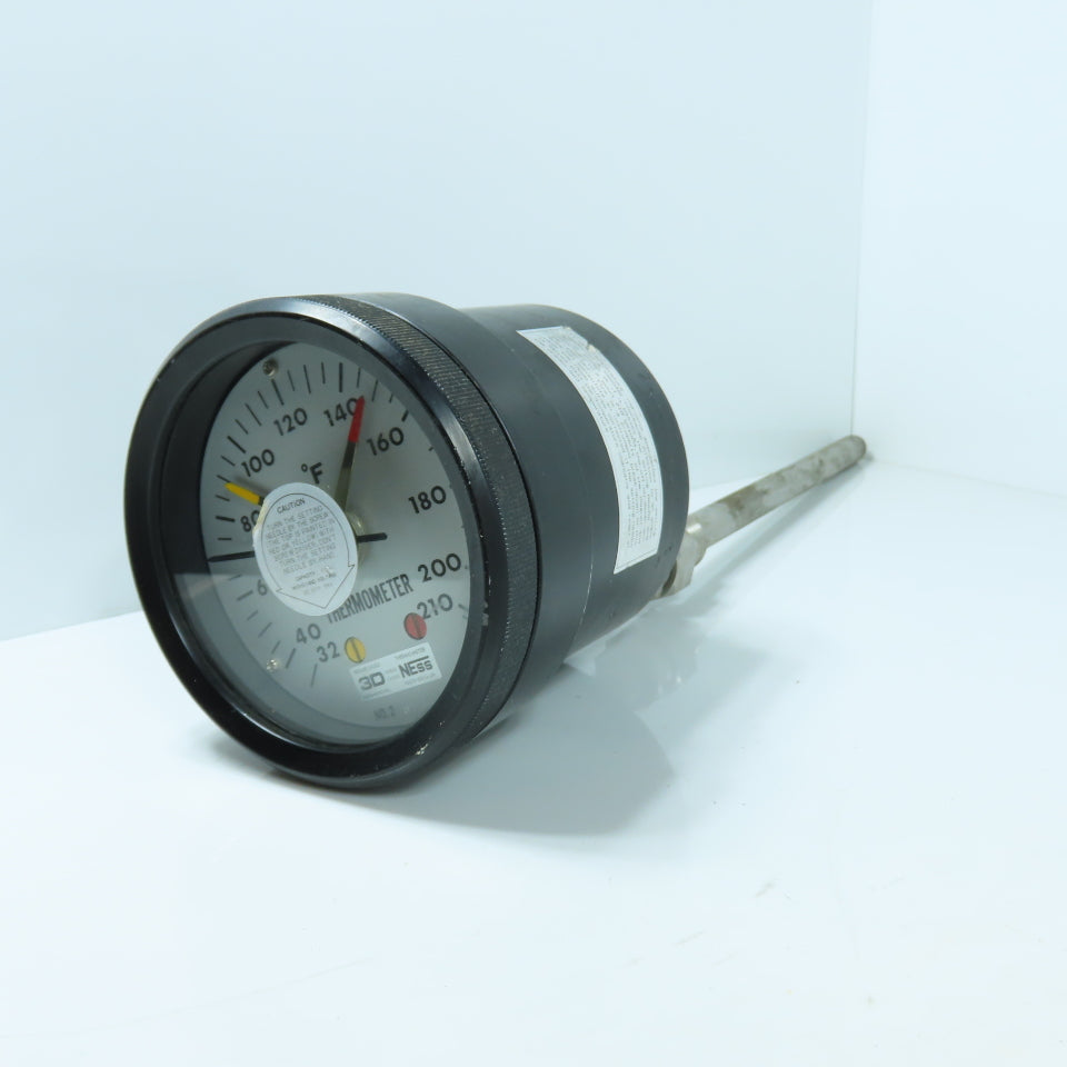 3D Instruments 1222-4-106A Contact Thermometer 32-210° F Gearless Direct Drive