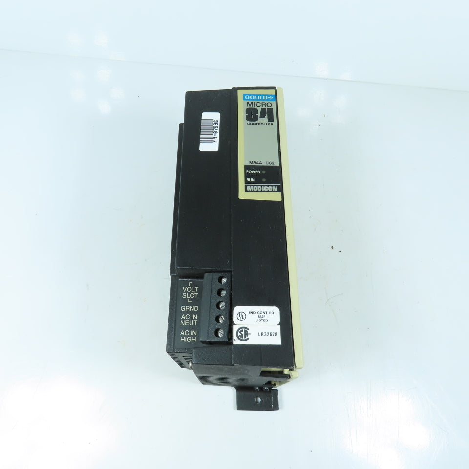 Gould Modicon AS-M84A-002 Micro 84 Programmable Controller PLC 120/240VAC