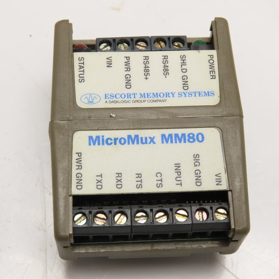 Escort Memory Systems MicroMux MM80 Bus Module – Bullseye Industrial Sales
