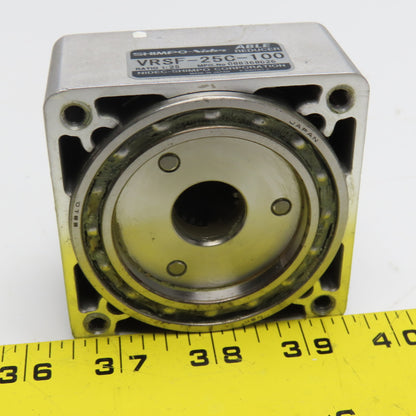 Shimpo-Nidec VRSF-25C-100 25:1 Ratio Gear Head 72mm Flange 19mm Shaft