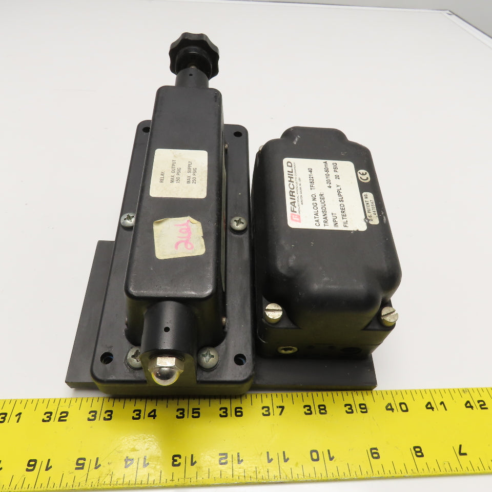 Fairchild TFI5221-40 1/4" NPT Electro-Pneumatic IP/EP Pressure Transducer