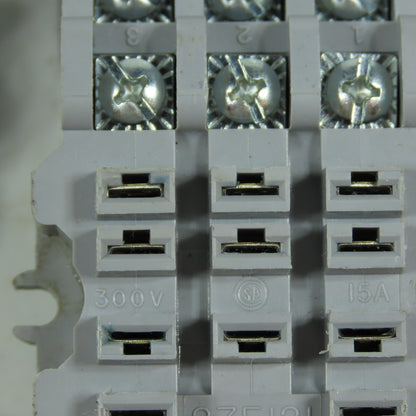 Potter & Brumfield 27E121 Relay Sockets 11-Pin 300V 15A Lot of 15