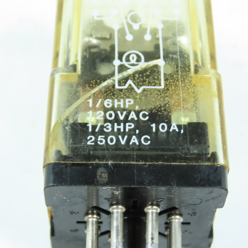 Potter & Brumfield KRPA-11DN-24 24VDC DPDT 10A Plug-In Relay Lot of 4