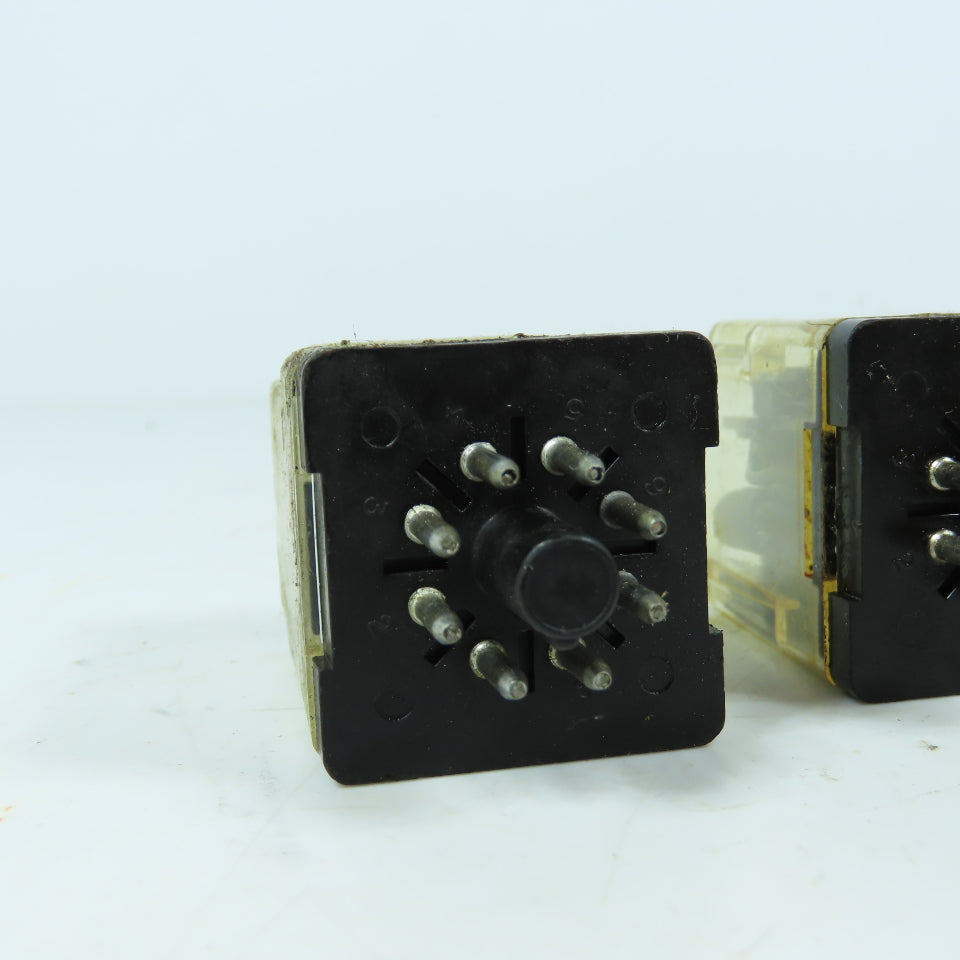 Potter & Brumfield KRPA-11DN-24 24VDC DPDT 10A Plug-In Relay Lot of 4