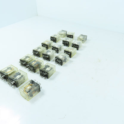 Omron LY2 4VDC General Purpose Relay 12A 1/2HP 8 Pin Lot Of 18
